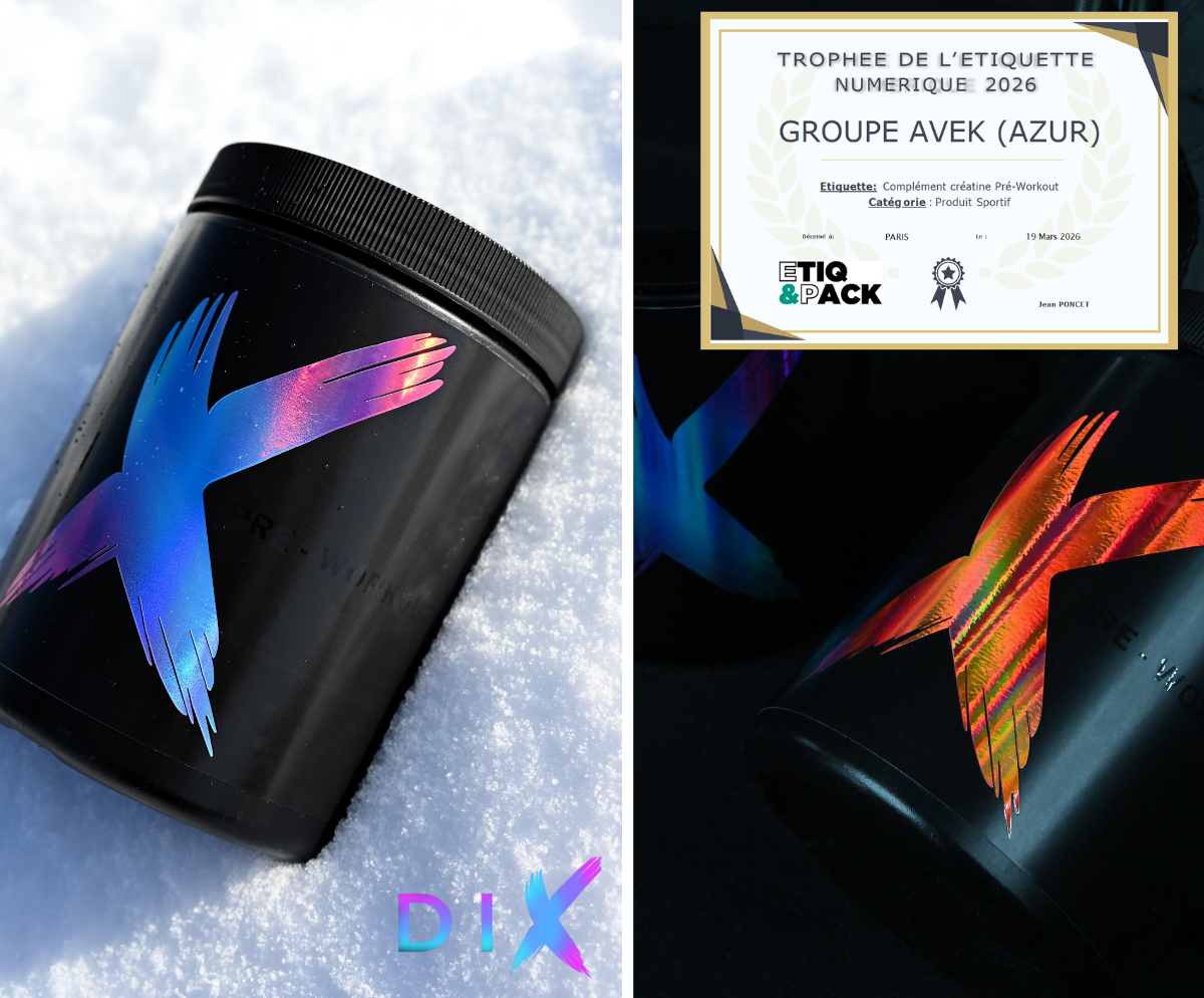 Trophées étiquette numérique : retour gagnant